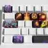 Tastiere Copritasti di marca Copritasti League of Legends Copritasti di gioco Profilo OEM 12 tasti Copritasti sub color PBT YQ240123