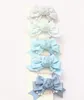 Hair Accessories Sweet Lolita Clips For Girls 1 Pair Romantic Rose Beading Bow