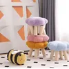 Fabricants en gros fleur tabouret maison enfants tabouret canapé tabouret tabouret pour chaussure tabouret