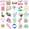 50 PCS Coconut Girl Graffiti Stickers For Skateboard Guitar Car Fridge Helmet Ipad Bicycle Phone Motorcycle PS4 Notebook Pvc DIY Decals