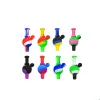 New Design Silicone Carb Cap Colored Bubble 3 Kinds Bottle Dome For Banger Nail 2mm 3mm 4mm banger Domeless Nails Dab Rig LL