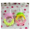 feeder Silicone pacifier Holders nipple bite bags Pacifiers fruits feeding baby mesh nipple bag of vegetables BJ