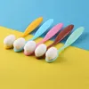Zubehör Ovale Mischpinsel mit weichen Borsten, tragbare Zahnbürste und Kappen für DIY-Scrapbooking-Karten, die Tintenauftragswerkzeuge herstellen