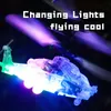 Rechargeable Transparent Luminous Remote Controlled Helicopter Toy Gesture Sensing