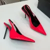 Red Bottoms Designer Obcasy damskie buty luksusowe obcasy 11 cm spiczasty palce u stóp pumpy moda patent skórzane sztylet buty wieczorne buty ślubne buty