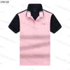 2024Nuovo stile Designer Hugo maglietta Polo breve Lettere Casual boss breve Moda allentato risvolto Mezza manica Mens T Shirt M-3XL