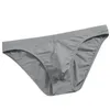 Unterhosen Atmungsaktive Herren-Unterwäsche-Slips Halbtransparentes Design aus Eisseidenstoff Bequeme Passform Geeignet für