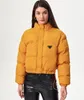 Femmes Designer PRA Veste Femmes Manteau De Fourrure Veste Puffy Manches Longues Designer Lady Slim Veste Down Manteau Coupe-Vent Court Parka Vêtements Veste D'hiver