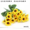 Decorative Flowers Rustic Wedding Simulation Flower: Artificial Sunflower For A Perfectly Romantic And Natural Ambiance