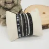 Armband Drop Frakt Boho 5 gånger Wrap Black Crystal A Gate Pärled Mix Armband med rostfritt stålkedja för män och kvinnor