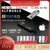 Orijinal Elfworld I15 Pro 12000 Puflar Tek Kullanımlık Vape Bar E Sigara 18ml Önceden Dönmüş Kapasite 600mAh Yahudi Dahili Bataryalı Bobin Buharı Kutusu Elf Dünyası 12K