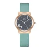 Zegarek dla kobiet Wysokiej jakości luksusowy kwarc-battericasowy silikonowy wodoodporny 33 mm zegarek A8