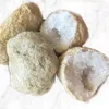 Gift Decorative Objects & Figurine Natural Agate Geode Crystal Mineral Energy Healing Crystals Lucky Stone Cluster Cave Collection