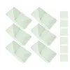 Table Napkin 12 Pcs Satin Cocktail Napkins Wedding Fabric Cloth Square Polyester (Polyester) Dinner Party