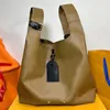 Nuova borsa Atlantis GM Designer di lusso Borsa shopping in pelle di tela rivestita con fiori antichi Manico Doppie borse a tracolla Borsa a tracolla interna rimovibile con cerniera