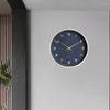 Orologi da parete Orologio digitale semplice alla moda da 11,8 pollici Circolare in legno Silenzioso Moderno Soggiorno Camera da letto Decorazione domestica fai da te