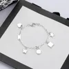 Neue Designer Charm Stern Armband Kette S925 Sterling Silber Geschenk Schmetterling Armbänder Top Ketten Modeschmuck für Frauen Mann Versorgung