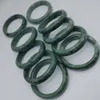 10PCS Wholesale Asian 100% Natural Jade Jewelry Bracelet Inside 58.00mm-60.00mm