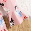 Girl's Dresses Spring Autumn New Dress Kids Girls 8-12 Years Pink Sweet Print Long-Sleeved Dress For Girls Casual Cute Vacation Princess Dress