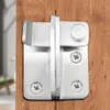 Novos outros eletrodomésticos 5 peças trava de parafuso de porta de aço inoxidável fechadura de porta de janela guarda-roupa fechaduras de portão deslizante fechadura de móveis de segurança