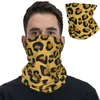 Scarves Cheetah Skin Leopard Pattern Bandana Neck Gaiter Printed Balaclavas Face Scarf Multi-use Headwear Riding For Men Women Adult