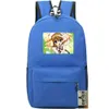 Av den döda ryggsäcken Aikawa Ayumu Day Pack Anime School Bag Cartoon Print Rucksack Sport School Bag Outdoor Daypack