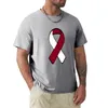 Men's Polos Head And Neck Cancer Awareness Ribbon 2 T-Shirt Boys T Shirts Vintage Shirt Mens Long Sleeve