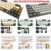 Tastiere Tastiere 10-144 tasti PBT GMK Copritasti di ricambio personalizzati per interruttori MX DZ60/RK61/64/GK61/68/75/84 Copritasti per tastiera meccanica da gioco YQ240123