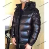 Giacca di design di fascia alta monleer Parka da uomo Cappotti invernali da donna Resistente al freddo 90 Piumino d'anatra bianco Giacca casual corta con cappuccio