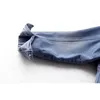Giacche da donna Vintage Wash Blue Denim Donna Chaquetas Mujer Allentato Manica intera Tasca grande Giacca corta Jeans Cappotto Capispalla femminile coreano
