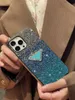 Designer Fashion Phone Case Luxury Diamond Shockproof Mobile Phone Cover Shinning Electronics Accessorie For Iphone 11-15 Serials