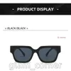 Designer óculos de sol óculos tendência clássico retângulo uv400 atacado pesca adumbral realidade óculos digital moldura ler