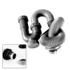 2024 Ink Drain Pipe Flexible Drainage Pipe Bathroom Kitchen Sink Drain Pipe Kit Retractable Deodorant Drainage Tube Pipeline Access