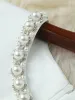 Mode nieuwe ontwerper zomer hoge kwaliteit dames vintage elegante casual feestvakantie high street diamant ronde hals witte jurk