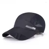 Ball Caps Fashion Mens Summer Outdoor Sport Baseball Hat Running Visor Cap Cool Quick Dry Mesh