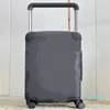 Valises de luxe bagages de créateur classique Alphabet fleur motif voyage affaires Senior tige de traction roue universelle