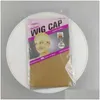 Perkkappar Deluxe Cap Hair Net för vävnät Sträckmask som gör peruker Size Drop Leverans Produkter Tillbehör Dh4TN
