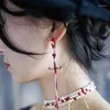 Dangle Earrings Vampire Costume Blood Cross Sword Year Gift For Women BOYS Gothic Party Earring Christmas