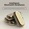 Handy-Kopfhörer Neues DmoosterBluetooth-Headset D55 Open Fit Knochenleitungskopfhörer kabelloser Sport-Ohrbügel-Kopfhörer für Männer und Frauen, die J240123 laufen