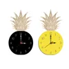 Orologi da parete Orologio a forma di ananas Silenzioso e minimalista moderno per la camera da letto, la cucina, la camera dei bambini