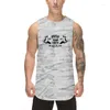 Regatas masculinas muscleguys roupas de marca rapidamente-seco musculação homens fitness treino colete cor sólida masculino sem mangas