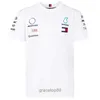 メンズとレディースの新しいTシャツF1 F1ポロ服トップWLMSアパレルファンエクストリームスポーツファン通気性トップの大型短袖E4th