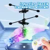 Rechargeable Transparent Luminous Remote Controlled Helicopter Toy Gesture Sensing