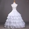 Indumenti da notte da donna Abito da sposa da donna Sottoveste Grande cerchio Crinolina Abito da sposa Sottogonna Volant Passanti Gonna A-line Vintage Banchetto Party