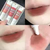 6 Colors Velvet Matte Liquid Lipsticks Waterproof Nude Lip Gloss Long Lasting Non Stick Cup Sexy Lip Tint Mud Makeup Cosmetic 240119