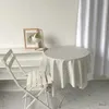 Tafeldoek kaki geruite tafelkleed geen afdrukstijl minimalistische student slaapkamer eettafel bureau achtergrond achtergrond doek tafelkleed