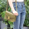 Wholesale Vegetable Tanned Cow Leather Ladies Bags Women Crossbody Shoulder Handbags