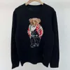 Sweaters Women's Sweater Winter Soft Basic Women Pullover Cotton Rl Bear Pulls Fashion Knitted Jumper Top Sueters De Mujer 498