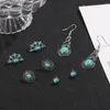 Stud Oorbellen NCEE Bohemian Dangle Drop Voor Vrouwen Vintage Turquoise Kwastje Etnische Retro Hanger Oorhaak Strand Party Sieraden Cadeau