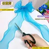 Acessórios de cabelo arco nó headwear clipe para meninas crianças trança coreia cauda equina streamer hairpin